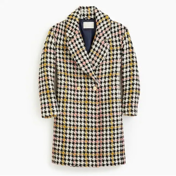 J. Crew Jackets & Blazers - J.Crew Collection Oversize Lurex Tweed Coat J. Crew Jackets & Blazers - J.Crew Collection Oversize Lurex Tweed Coat